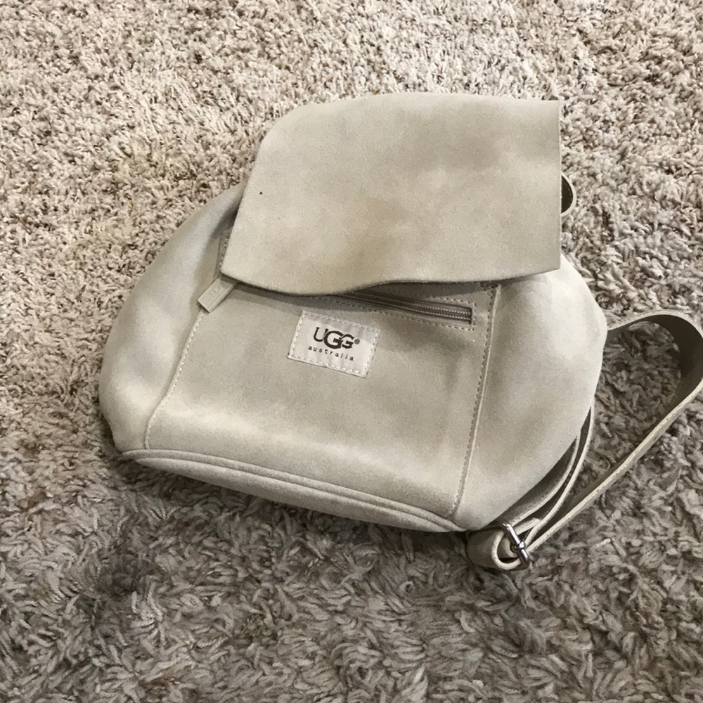 Suede Ugg backpack